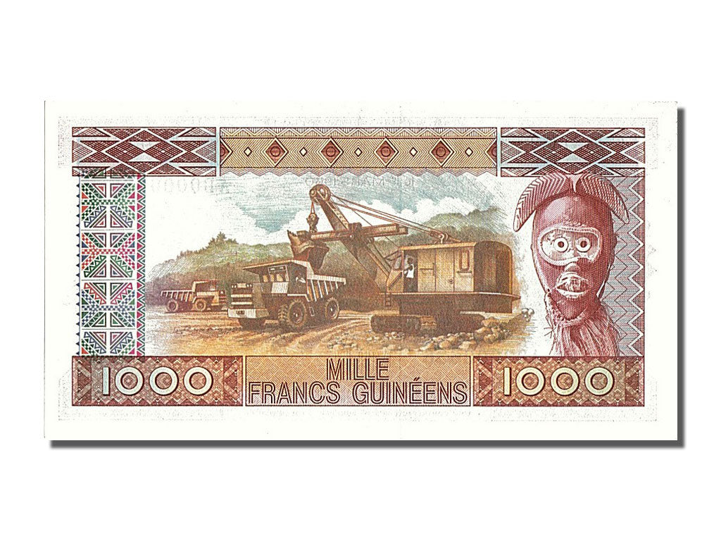 Guinea, 1000 Francs, 1985, KM #32a, UNC(65-70), AD0000636