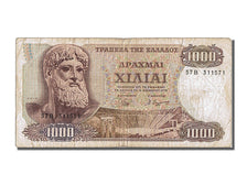 Greece, 1000 Drachmai, 1970, KM #198b, 1970-11-01, VF(30-35), 57B