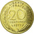 Munten, Frankrijk, Marianne, 20 Centimes, 1977, FDC, Aluminum-Bronze