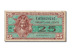 Banknote, United States, 25 Cents, 1954, EF(40-45)