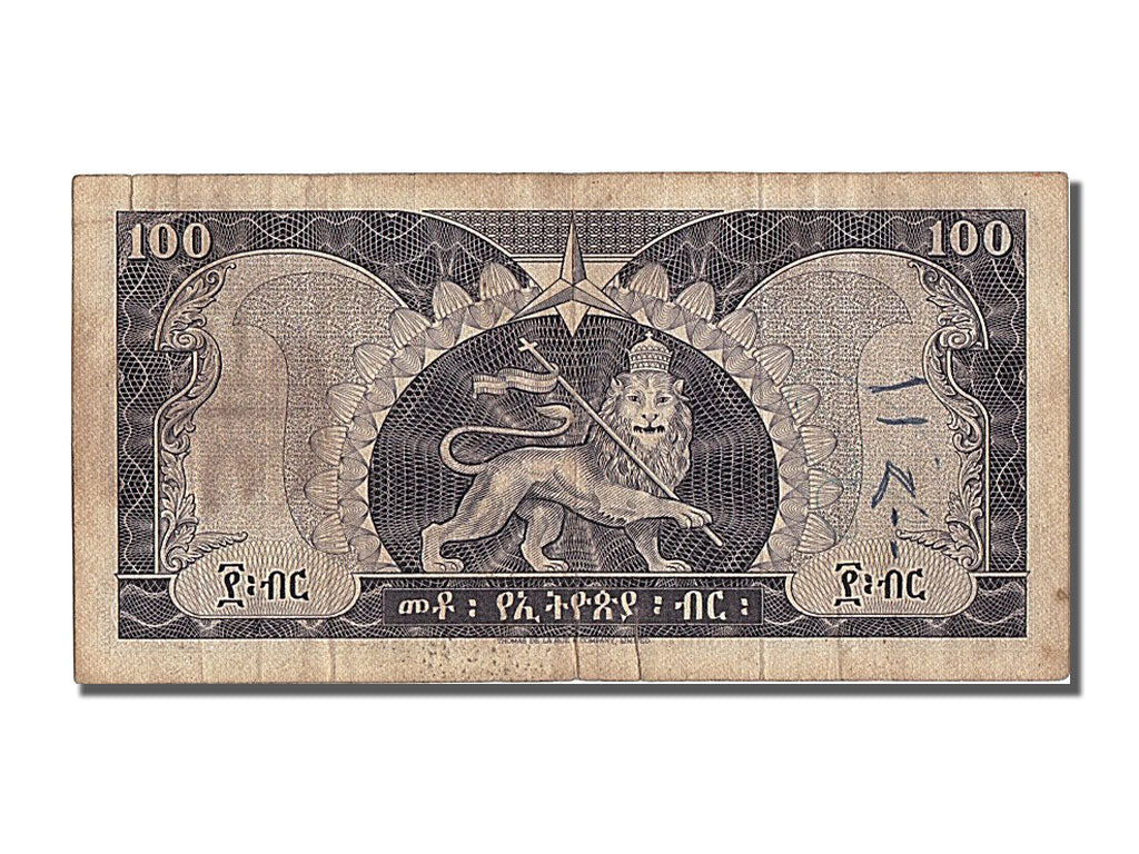 Banknote, Ethiopia, 100 Dollars, EF(40-45)