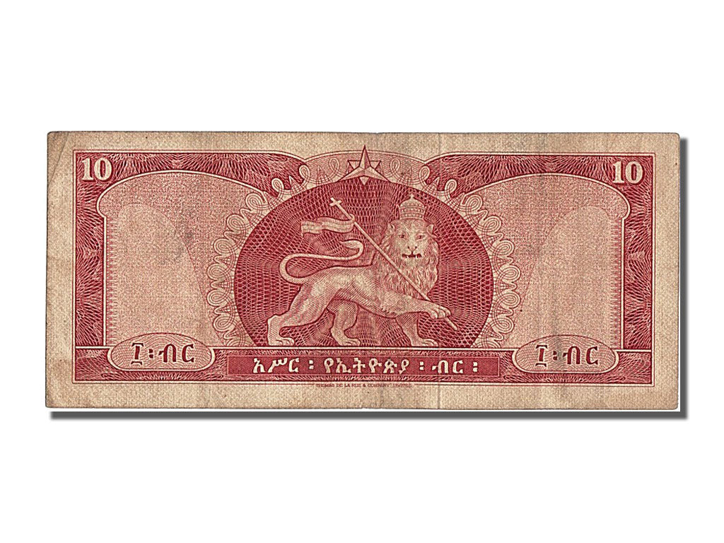 Ethiopie, 10 Dollars type 1966
