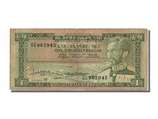 Ethiopia, 1 Dollar, KM #25a, EF(40-45), GS