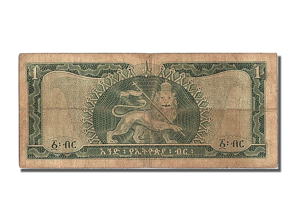 Ethiopia, 1 Dollar, KM #25a, EF(40-45), GS