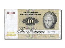 Billete, 10 Kroner, Dinamarca, MBC+
