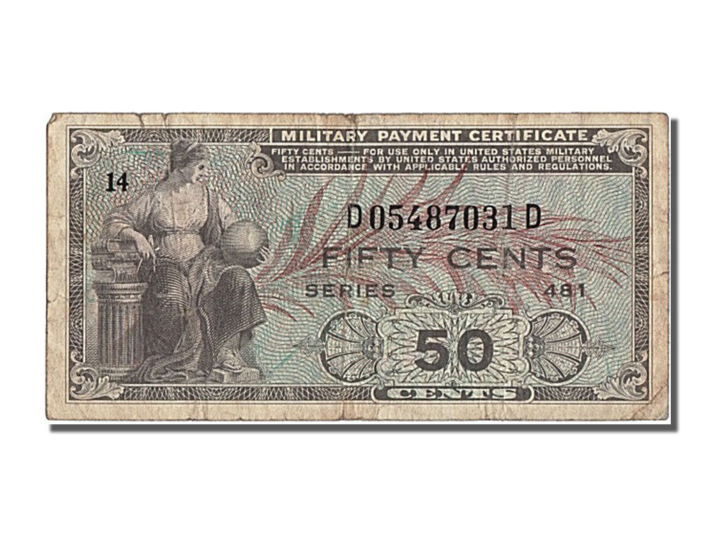 United States, 50 Cents, KM #M25, VF(30-35), D
