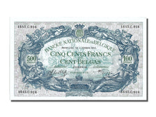 Belgique, 500 Francs - 100 Belgas type 1869