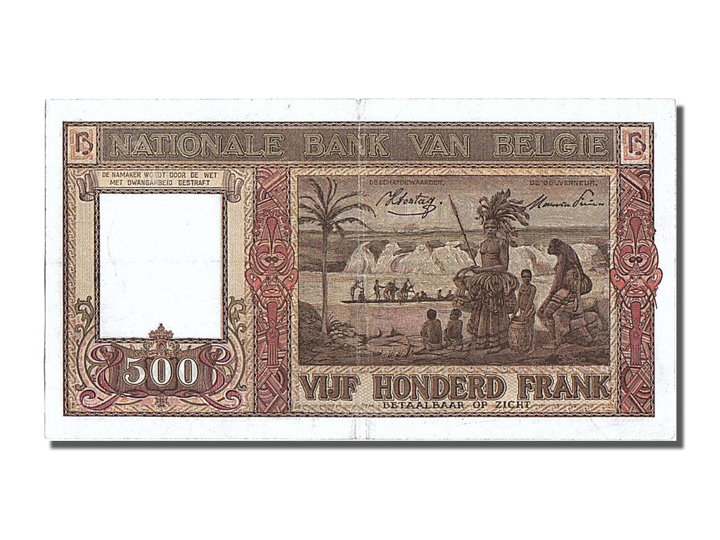Belgique, 500 Francs type Dynastie