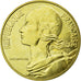 Munten, Frankrijk, Marianne, 20 Centimes, 1983, FDC, Aluminum-Bronze