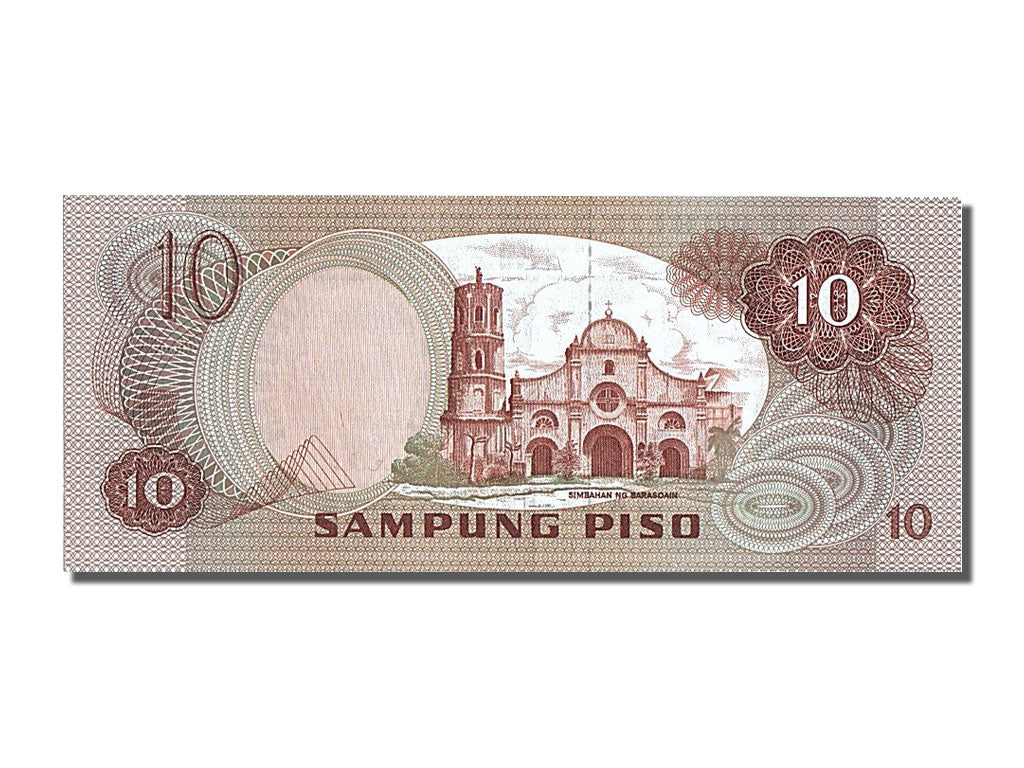 Banknote, Philippines, 10 Piso, UNC(65-70)