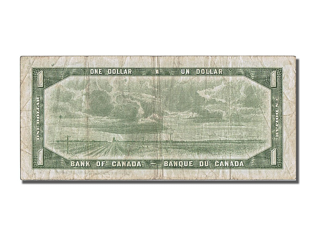 Canada, 1 Dollar, 1954, BB