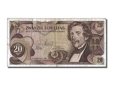 Banknote, Austria, 20 Schilling, 1967, 1967-07-02, EF(40-45)