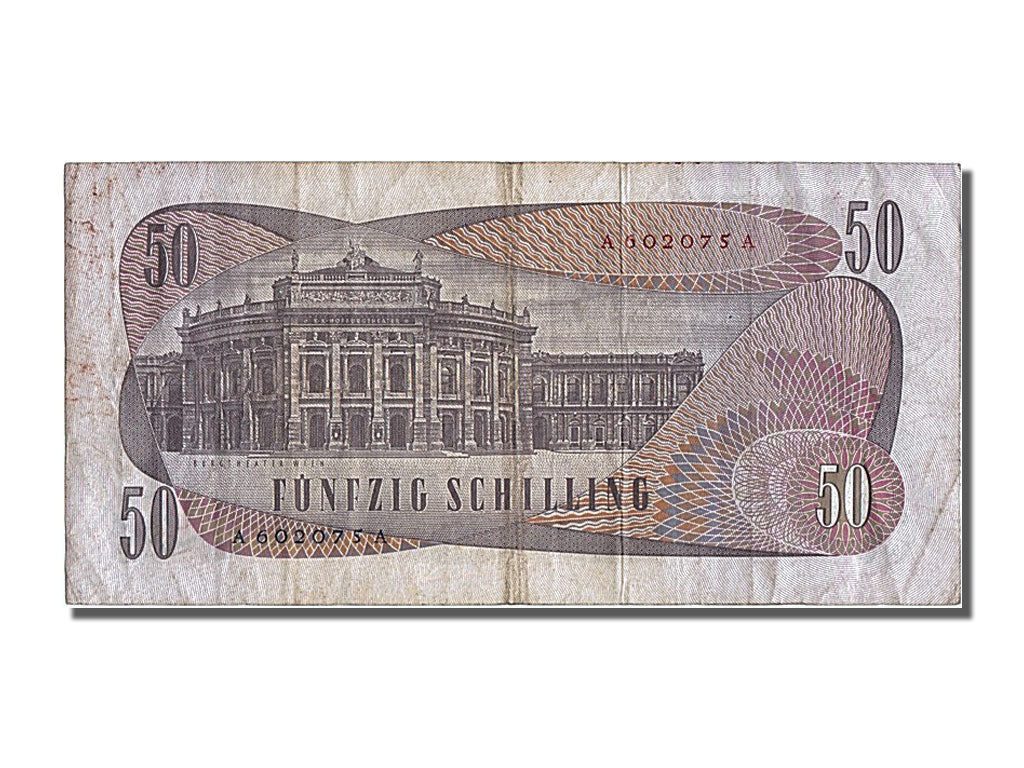 Geldschein, Österreich, 50 Schilling, 1970, 1970-01-01, SS