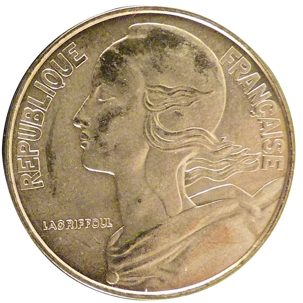 Francia, Marianne, 20 Centimes, 1990, FDC, Alluminio-bronzo, Gadoury:332