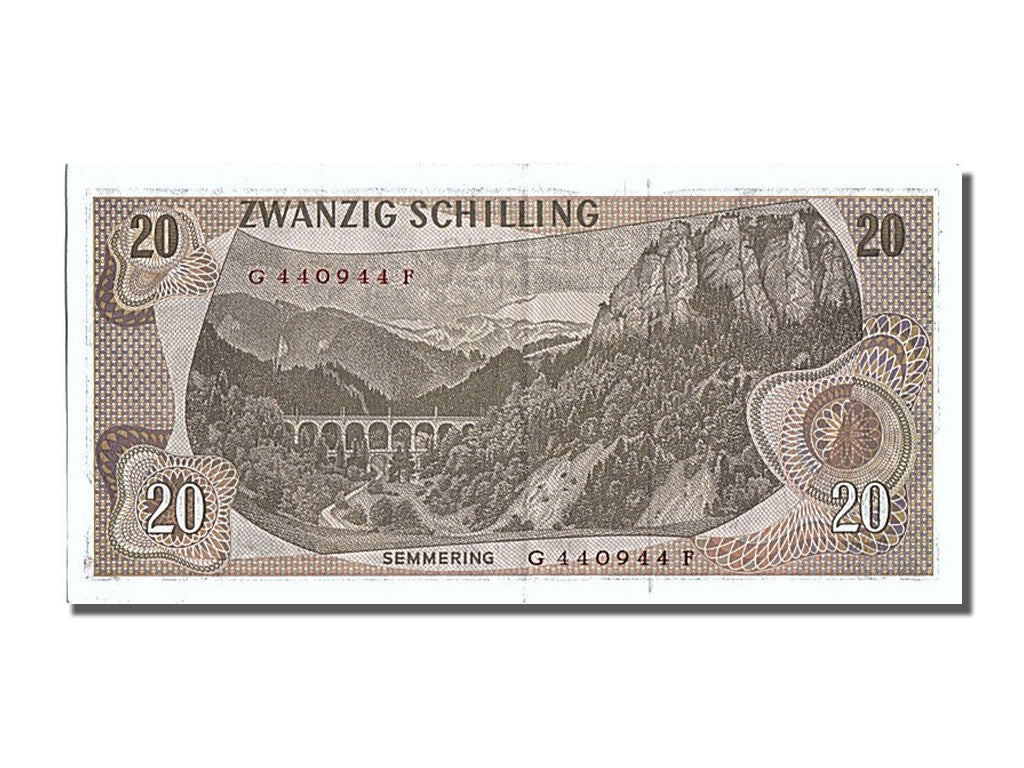 Billete, 20 Schilling, 1967, Austria, 1967-07-02, SC