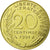Munten, Frankrijk, Marianne, 20 Centimes, 1991, FDC, Aluminum-Bronze