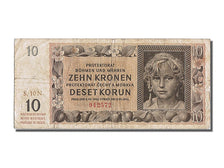 Czech Republic, 10 Korun, 1942, 1942-07-08, EF(40-45), 10N