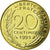 Moneda, Francia, Marianne, 20 Centimes, 1993, FDC, Aluminio - bronce