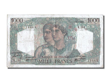 France, 1000 Francs, 1 000 F 1945-1950 ''Minerve et Hercule'', 1946, KM #130a,..