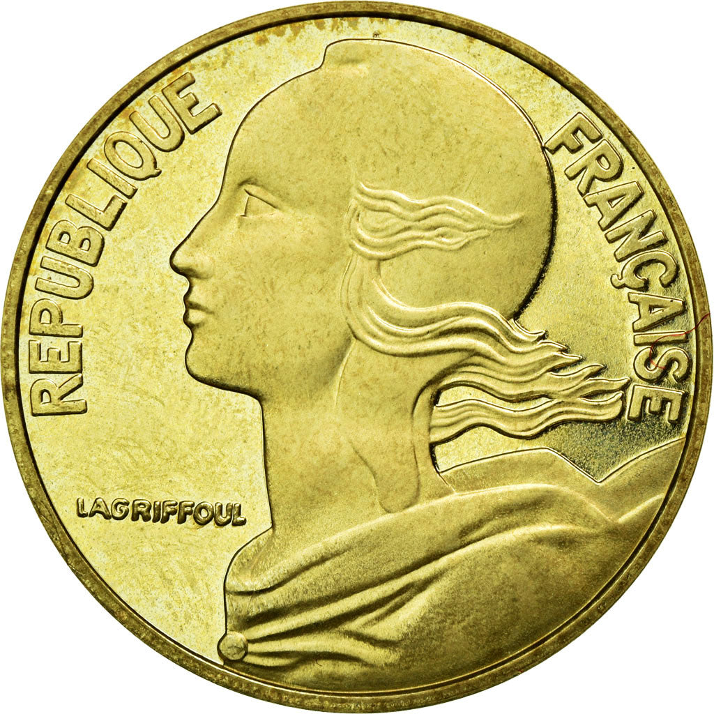 Monnaie, France, Marianne, 20 Centimes, 1996, FDC, Aluminum-Bronze, Gadoury:332a
