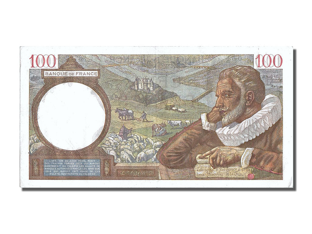 France, 100 Francs, 100 F 1939-1942 ''Sully'', 1941, KM #94, 1941-07-31,...