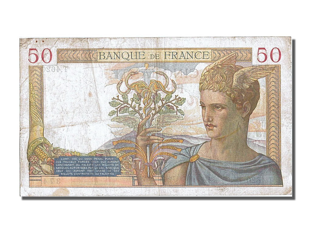 50 Francs type Cérès