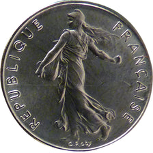 V ème République, ½ Franc Semeuse