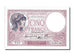 France, 5 Francs, 5 F 1917-1940 ''Violet'', 1939, KM #83, UNC(60-62), D.60149,..