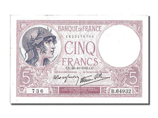 Billet, France, 5 Francs, 5 F 1917-1940 ''Violet'', 1939, 1939-10-26, SUP