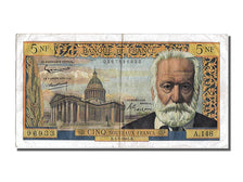 France, 5 Nouveaux Francs, 5 NF 1959-1965 ''Victor Hugo'', 1965, KM #141a,...