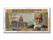 France, 5 Nouveaux Francs, 5 NF 1959-1965 ''Victor Hugo'', 1965, KM #141a,...