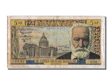 France, 5 Nouveaux Francs, 5 NF 1959-1965 ''Victor Hugo'', 1963, KM #141a,...