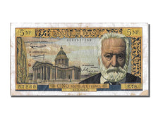 France, 5 Nouveaux Francs, 5 NF 1959-1965 ''Victor Hugo'', 1962, KM #141a,...