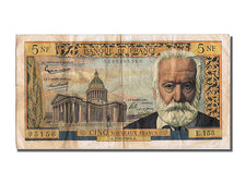 Francia, 5 Nouveaux Francs, 5 NF 1959-1965 ''Victor Hugo'', 1965, KM:141a, 19...