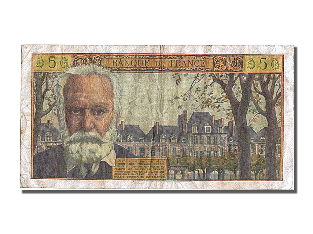 5 Nouveaux Francs type Victor Hugo