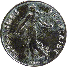 FRANCE, Semeuse, 1/2 Franc, 1983, Paris, KM #931.1, MS(65-70), Nickel, 19.5,...
