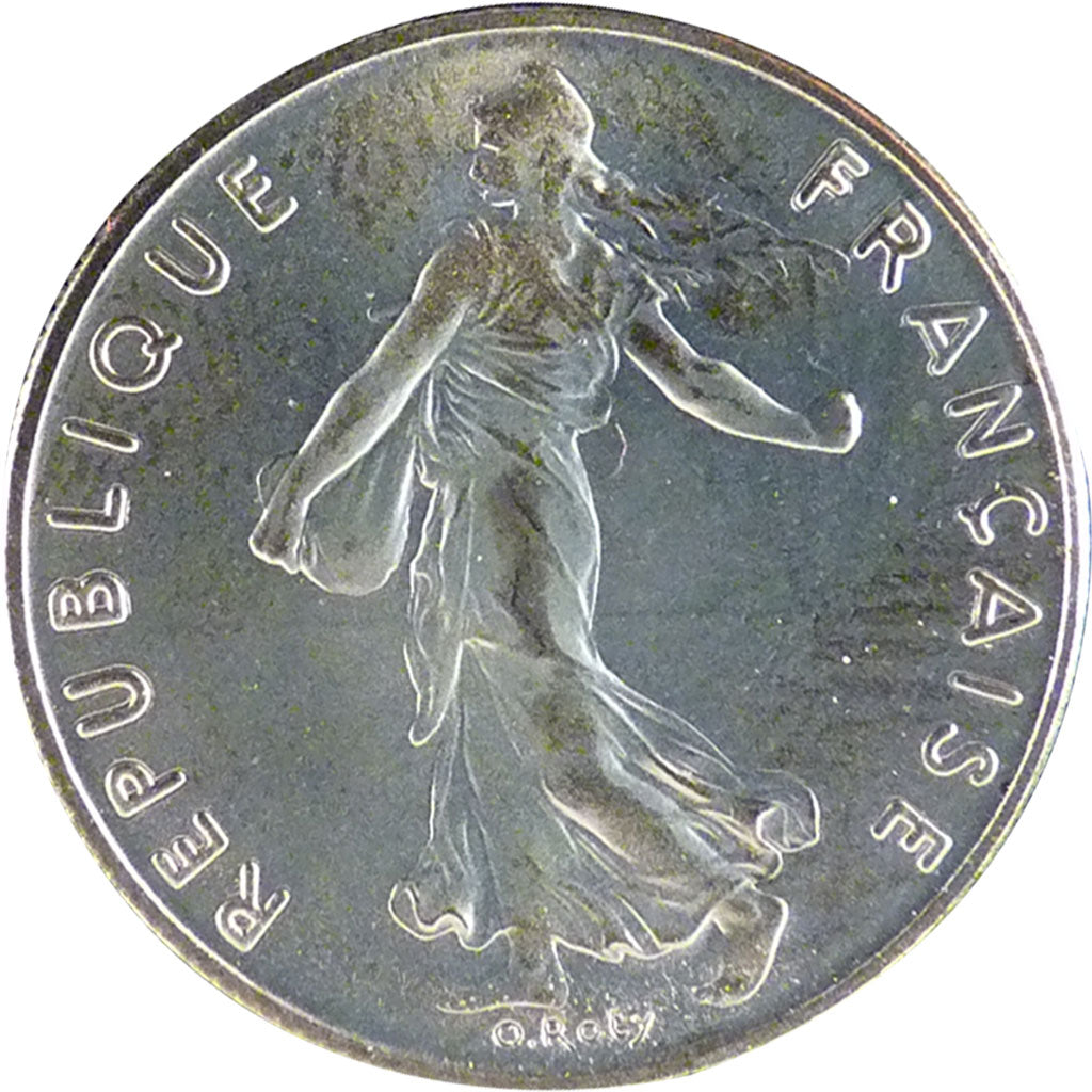 V ème République, ½ Franc Semeuse