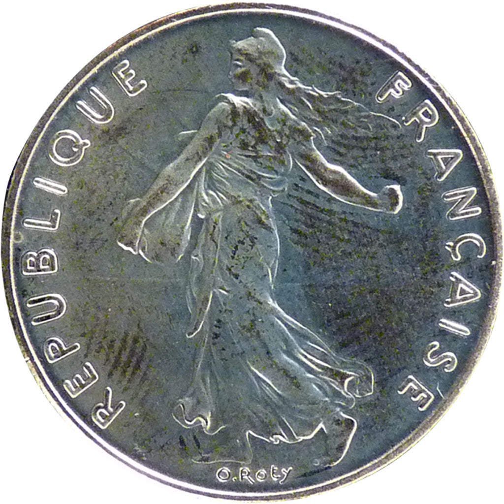 V ème République, ½ Franc Semeuse