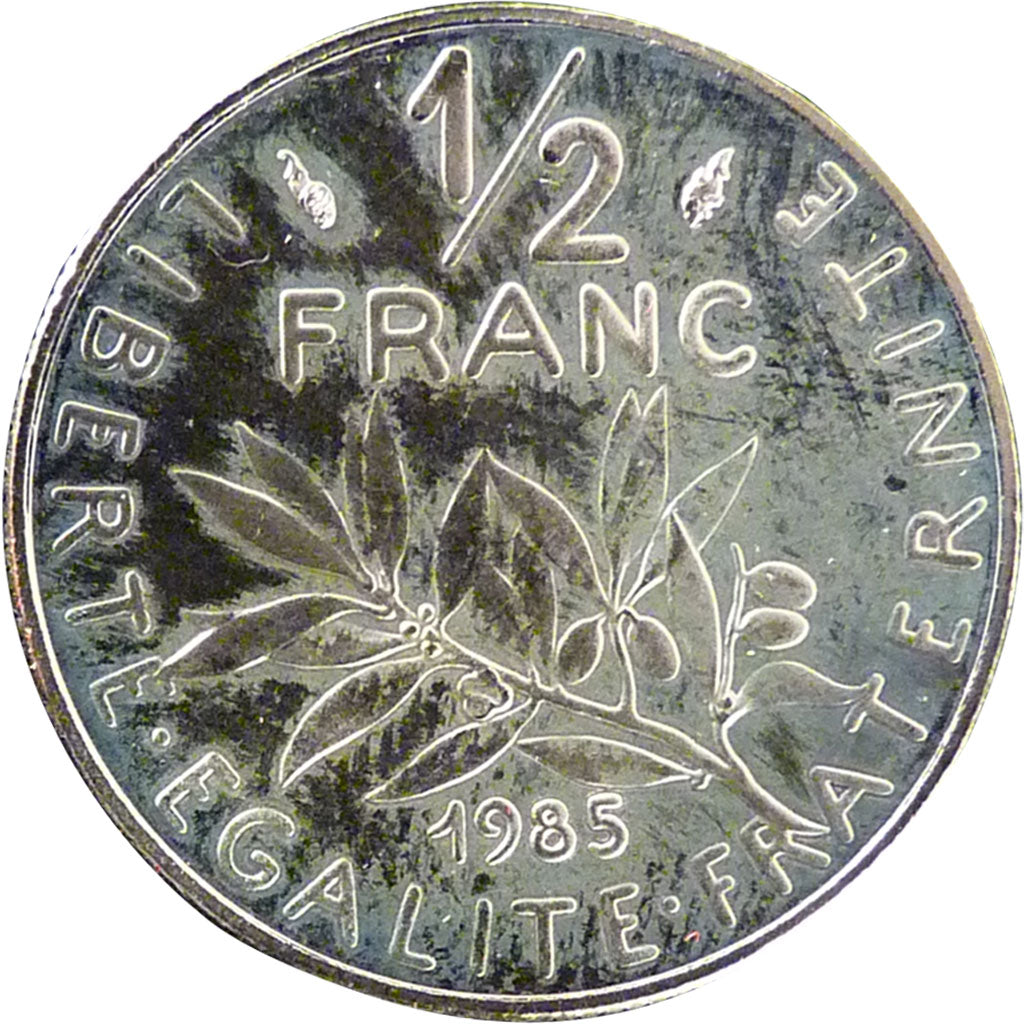V ème République, ½ Franc Semeuse
