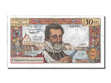 France, 50 Nouveaux Francs, 50 NF 1959-1961 ''Henri IV'', 1959, KM #143a,...