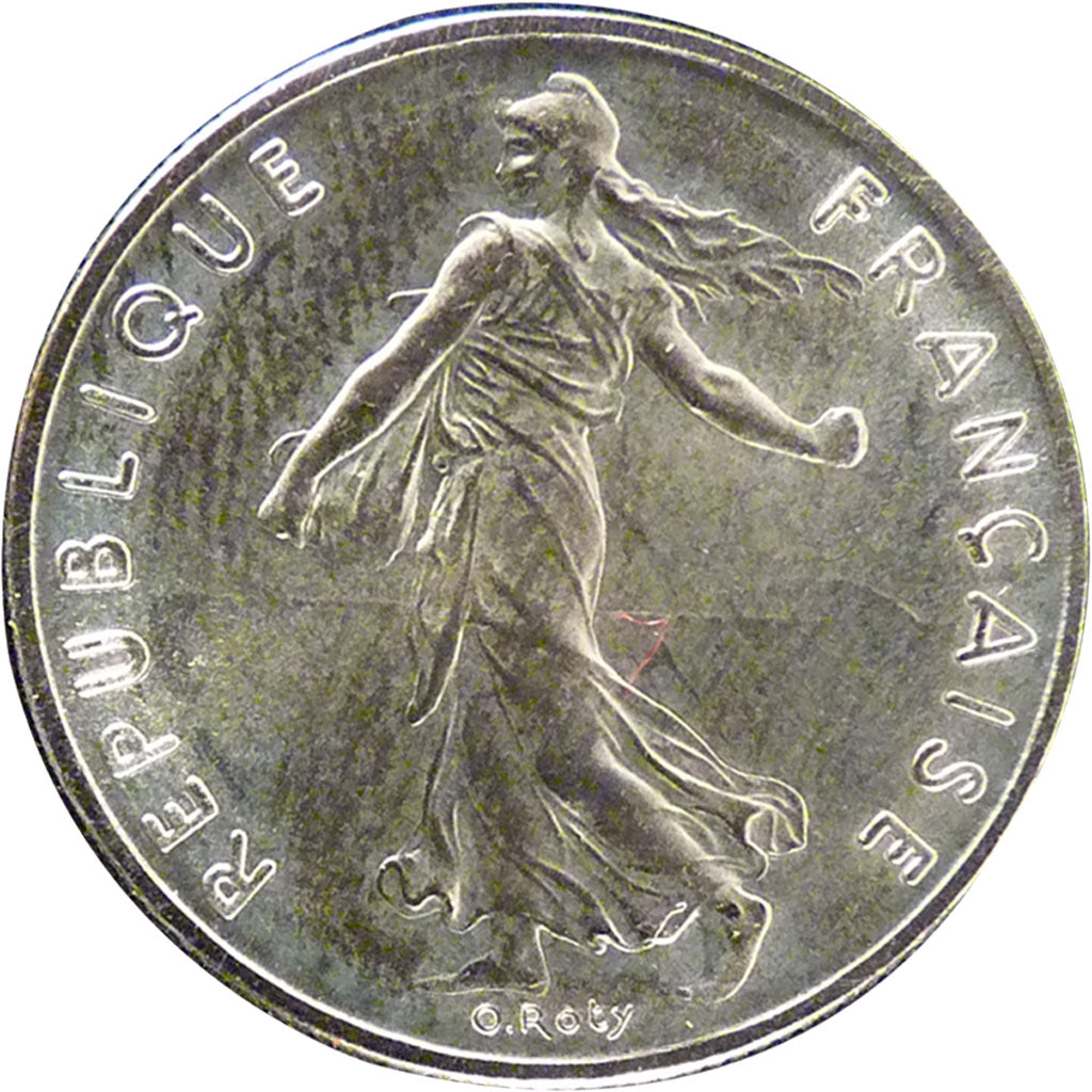 V ème République, ½ Franc Semeuse