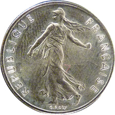 V ème République, ½ Franc Semeuse