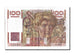 Banknot, Francja, 100 Francs, Jeune Paysan, 1954, 1954-03-04, AU(55-58)