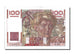 Banknote, France, 100 Francs, 100 F 1945-1954 ''Jeune Paysan'', 1946