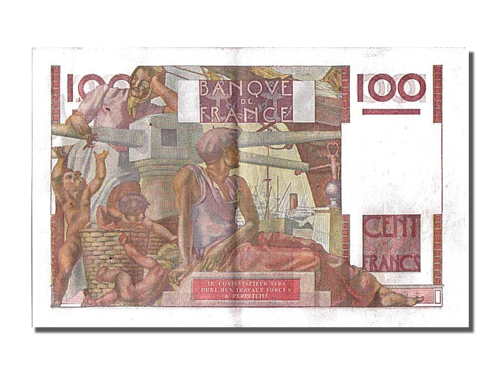 FRANCE, 100 Francs, 100 F 1945-1954 ''Jeune Paysan'', 1946, 1946-12-19,...