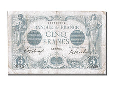 Geldschein, Frankreich, 5 Francs, 5 F 1912-1917 ''Bleu'', 1915, 1915-04-27, SS+