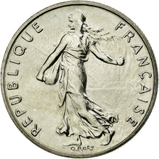 Münze, Frankreich, Semeuse, 1/2 Franc, 1994, STGL, Nickel, Gadoury:429
