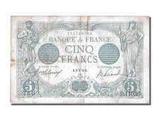 Francia, 5 Francs, 5 F 1912-1917 ''Bleu'', 1916, KM:70, 1916-03-25, MB+, Faye...