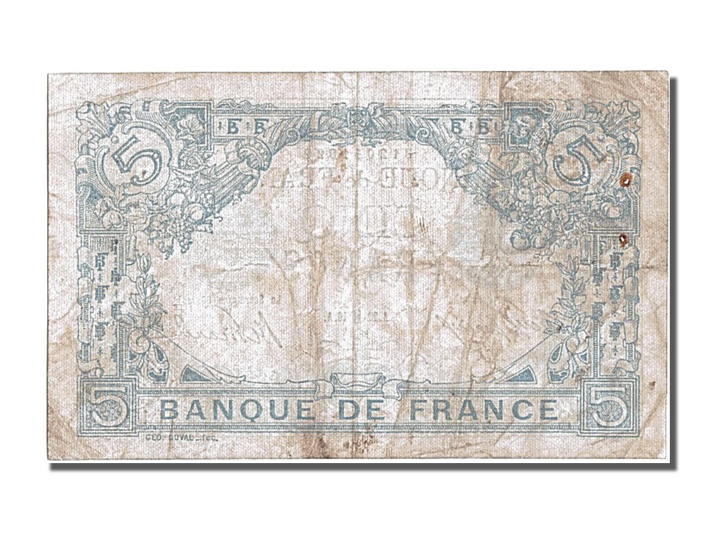 5 Francs type Bleu