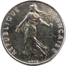 V ème République, ½ Franc Semeuse